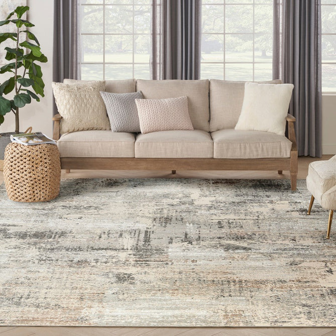 Sustainable Trends SUT04 Beige/Grey Runner-Nourison-Rug Love - The Most Loved Rug Store