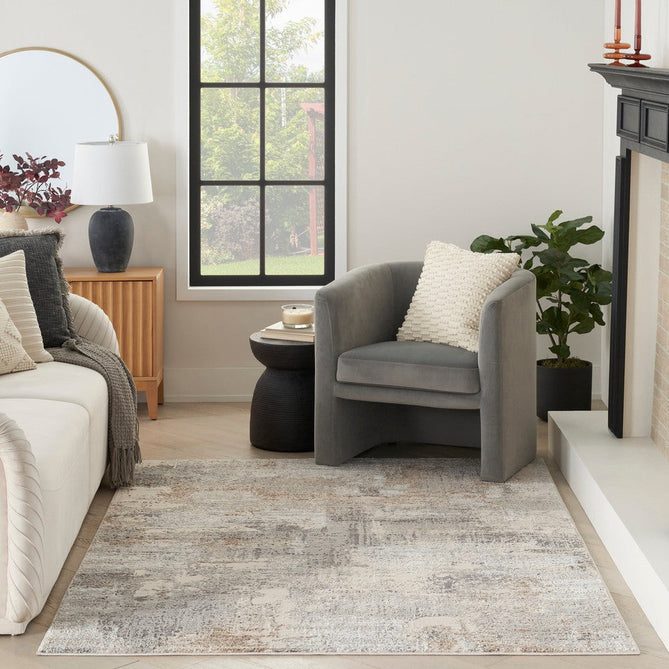 Sustainable Trends SUT04 Beige/Grey Runner-Nourison-Rug Love - The Most Loved Rug Store