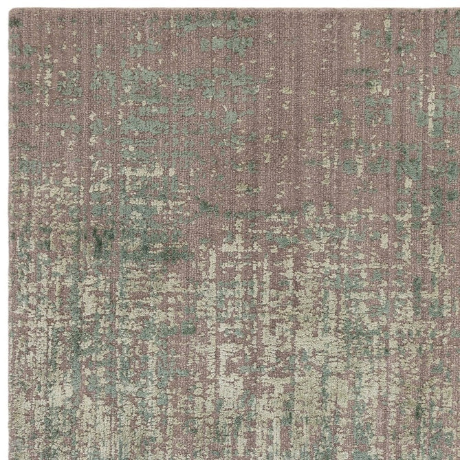 Torino Modern Abstract Distressed Shimmer Tonal Textured Hi-Low Soft Wool Loop & Viscose Flatweave Forest Green Rug-Asiatic Carpets-Rug Love - The Most Loved Rug Store