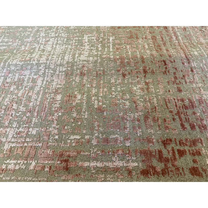 Torino Modern Abstract Distressed Shimmer Tonal Textured Hi-Low Soft Wool Loop & Viscose Flatweave Terracotta/Soft Taupe/Soft Pink Rug-Asiatic Carpets-Rug Love - The Most Loved Rug Store