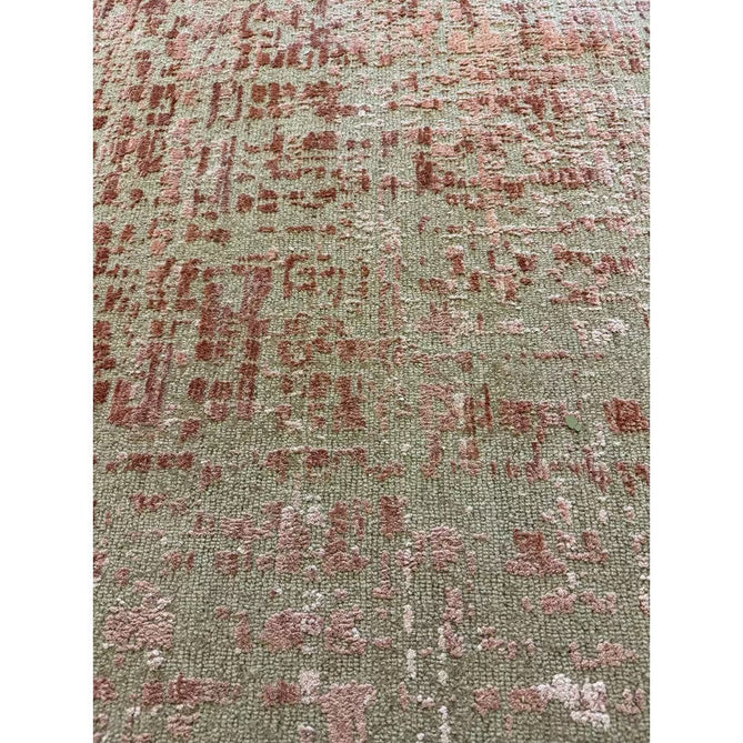 Torino Modern Abstract Distressed Shimmer Tonal Textured Hi-Low Soft Wool Loop & Viscose Flatweave Terracotta/Soft Taupe/Soft Pink Rug-Asiatic Carpets-Rug Love - The Most Loved Rug Store