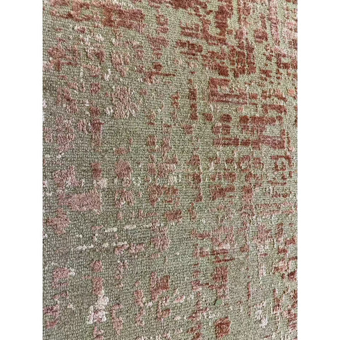 Torino Modern Abstract Distressed Shimmer Tonal Textured Hi-Low Soft Wool Loop & Viscose Flatweave Terracotta/Soft Taupe/Soft Pink Rug-Asiatic Carpets-Rug Love - The Most Loved Rug Store