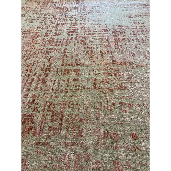 Torino Modern Abstract Distressed Shimmer Tonal Textured Hi-Low Soft Wool Loop & Viscose Flatweave Terracotta/Soft Taupe/Soft Pink Rug-Asiatic Carpets-Rug Love - The Most Loved Rug Store