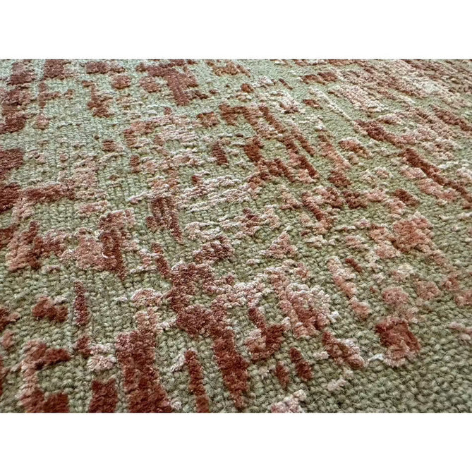 Torino Modern Abstract Distressed Shimmer Tonal Textured Hi-Low Soft Wool Loop & Viscose Flatweave Terracotta/Soft Taupe/Soft Pink Rug-Asiatic Carpets-Rug Love - The Most Loved Rug Store