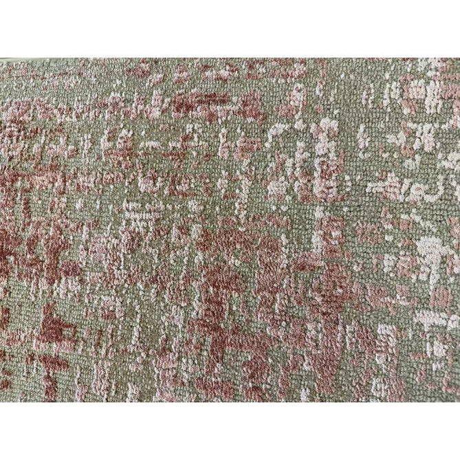 Torino Modern Abstract Distressed Shimmer Tonal Textured Hi-Low Soft Wool Loop & Viscose Flatweave Terracotta/Soft Taupe/Soft Pink Rug-Asiatic Carpets-Rug Love - The Most Loved Rug Store