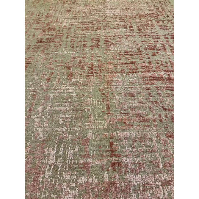 Torino Modern Abstract Distressed Shimmer Tonal Textured Hi-Low Soft Wool Loop & Viscose Flatweave Terracotta/Soft Taupe/Soft Pink Rug-Asiatic Carpets-Rug Love - The Most Loved Rug Store