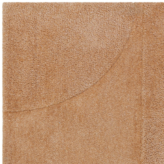 Tova Modern Plain Carved Geometric Hi-Low Textured Soft-Touch Polyester Clay Rug-Asiatic Carpets-Rug Love - The Most Loved Rug Store