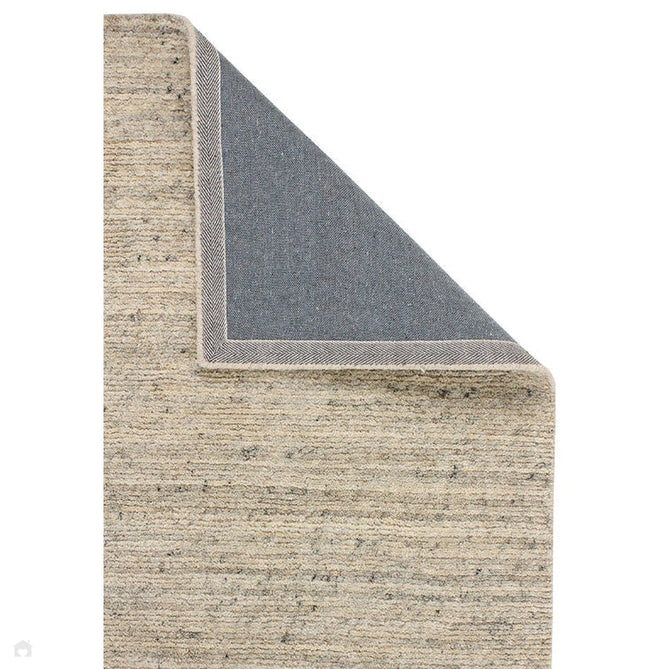 Vista Modern Plain Hand-Woven Ribbed Textured Wool Natural Cream Rug-Oriental Weavers-Rug Love - The Most Loved Rug Store