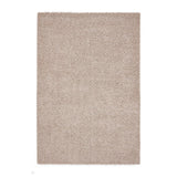 Washable Bali 950 Modern Plain Sleek Low Profile Shaggy Beige Rug