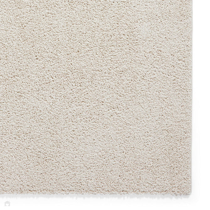 Washable Bali 950 Modern Plain Sleek Low Profile Shaggy Cream Rug-Think Rugs-Rug Love - The Most Loved Rug Store