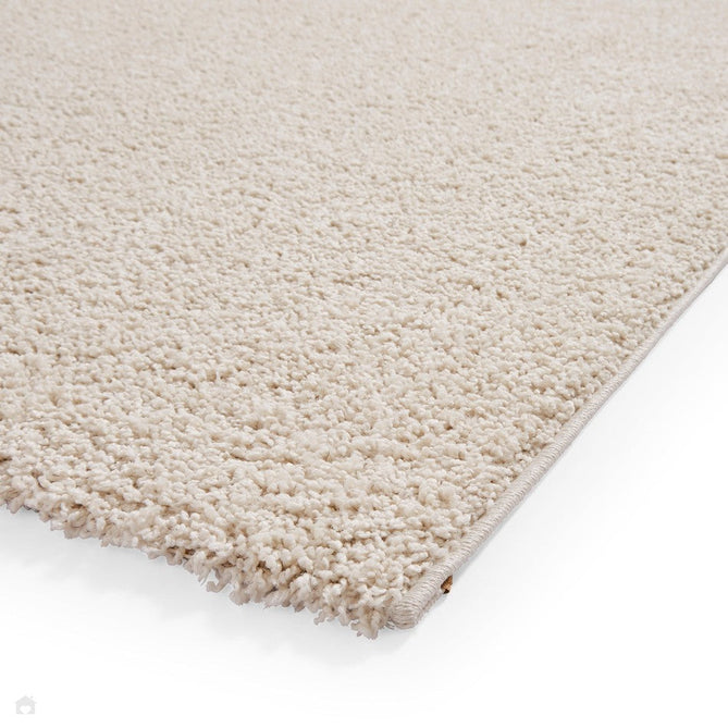 Washable Bali 950 Modern Plain Sleek Low Profile Shaggy Cream Rug-Think Rugs-Rug Love - The Most Loved Rug Store