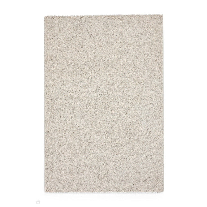 Washable Bali 950 Modern Plain Sleek Low Profile Shaggy Cream Rug-Think Rugs-Rug Love - The Most Loved Rug Store