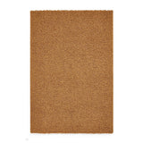 Washable Bali 950 Modern Plain Sleek Low Profile Shaggy Gold Rug