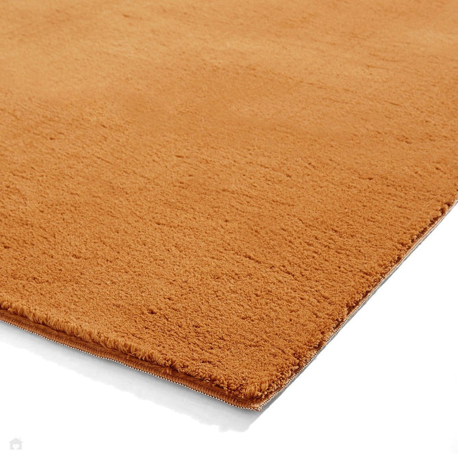 Washable Bay Modern Plain Sleek Low Profile Smooth Textured Super-Soft Polyester Shaggy Camel Rug-Think Rugs-Rug Love - The Most Loved Rug Store