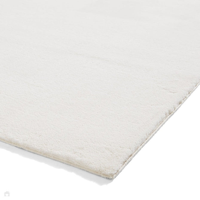 Washable Bay Modern Plain Sleek Low Profile Smooth Textured Super-Soft Polyester Shaggy Ivory Rug-Think Rugs-Rug Love - The Most Loved Rug Store