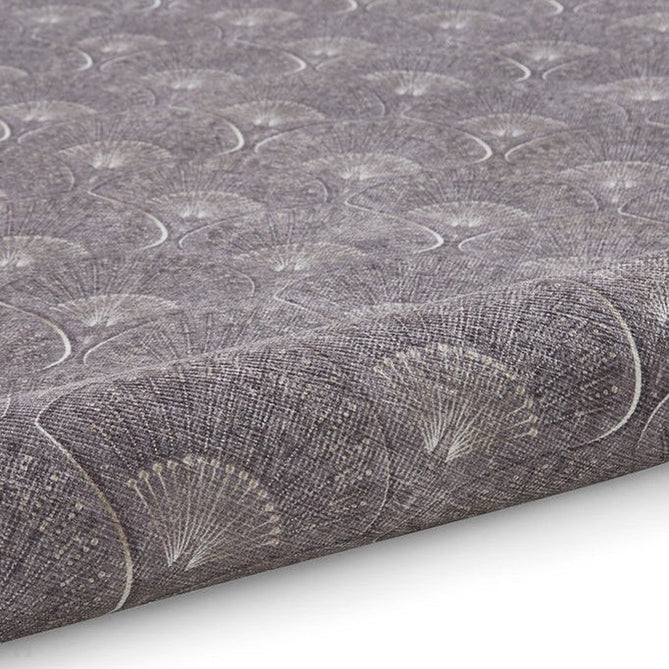 Washable Catherine Lansfield Deco Peacock Grey Flatweave Rug-Think Rugs-Rug Love - The Most Loved Rug Store