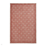 Washable Catherine Lansfield Deco Peacock Terracotta Flatweave Rug