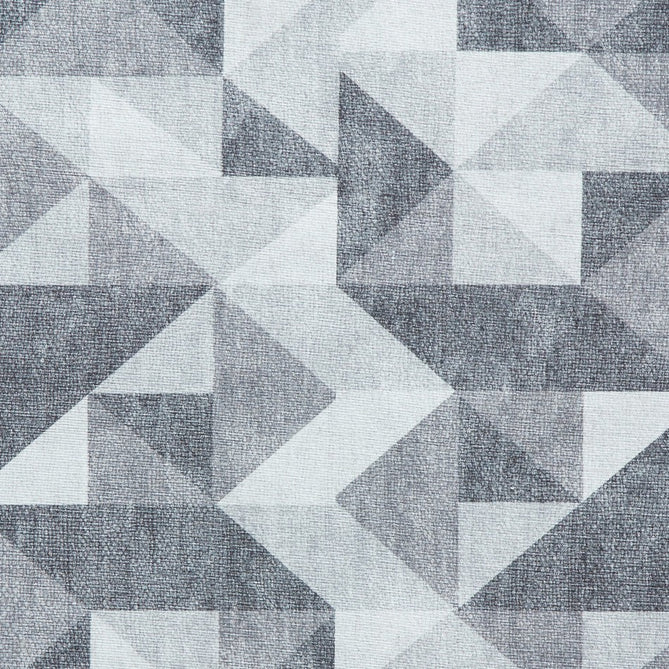 Washable Coral H1057 Modern Geometric Lightweight Printed Polyester Flatweave Grey Rug-Think Rugs-Rug Love - The Most Loved Rug Store