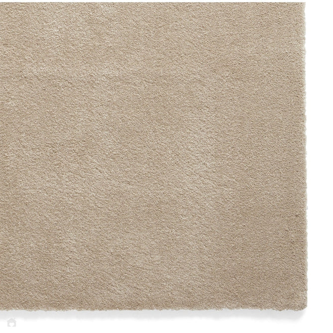 Washable Cove Sleek Low Pile Texture Soft Plain Polyproplene Shaggy Beige Rug-Think Rugs-Rug Love - The Most Loved Rug Store