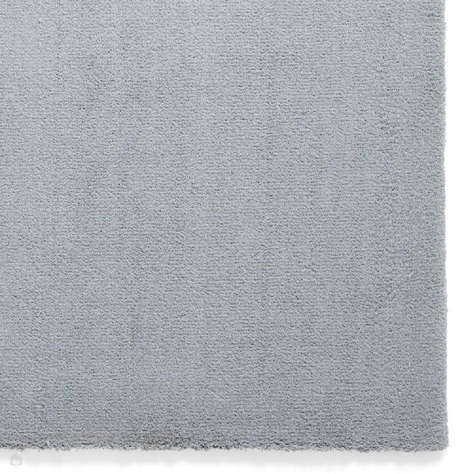 Washable Kara Plush Soft Plain Eco-Friendly Recycled Polyester Shaggy Light Blue Rug-Think Rugs-Rug Love - The Most Loved Rug Store