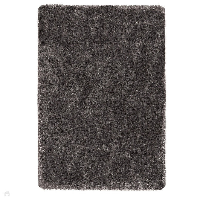 Washable My Lux Plain Shaggy Charcoal/Grey Rug-Origins-Rug Love - The Most Loved Rug Store