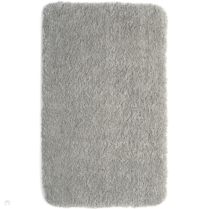 Washable My Lux Plain Shaggy Silver Rug-Origins-Rug Love - The Most Loved Rug Store