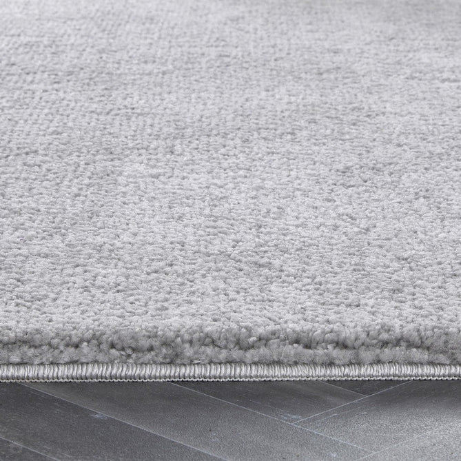 Washable My Lux Plain Shaggy Silver Rug-Origins-Rug Love - The Most Loved Rug Store