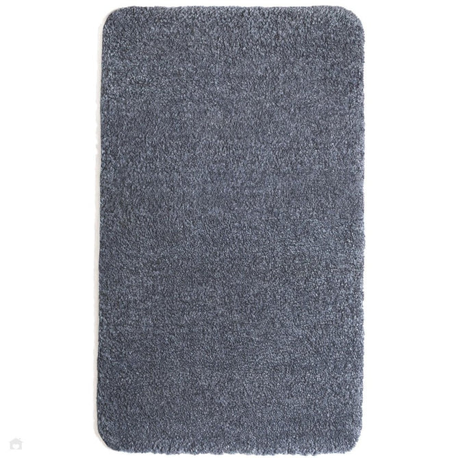 Washable My Lux Plain Shaggy Smoke Blue Rug-Origins-Rug Love - The Most Loved Rug Store