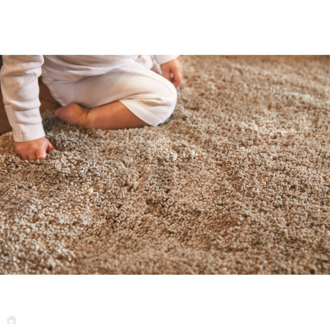 Washable My Lux Plain Shaggy Stone Rug-Origins-Rug Love - The Most Loved Rug Store