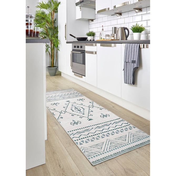 Washable Nomad Flatweave Grey Runner-Origins-Rug Love - The Most Loved Rug Store