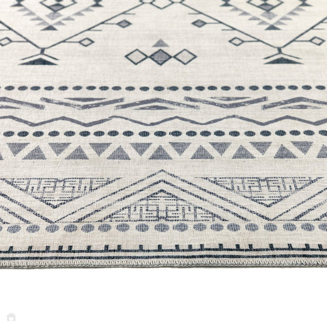 Washable Nomad Flatweave Grey Runner-Origins-Rug Love - The Most Loved Rug Store