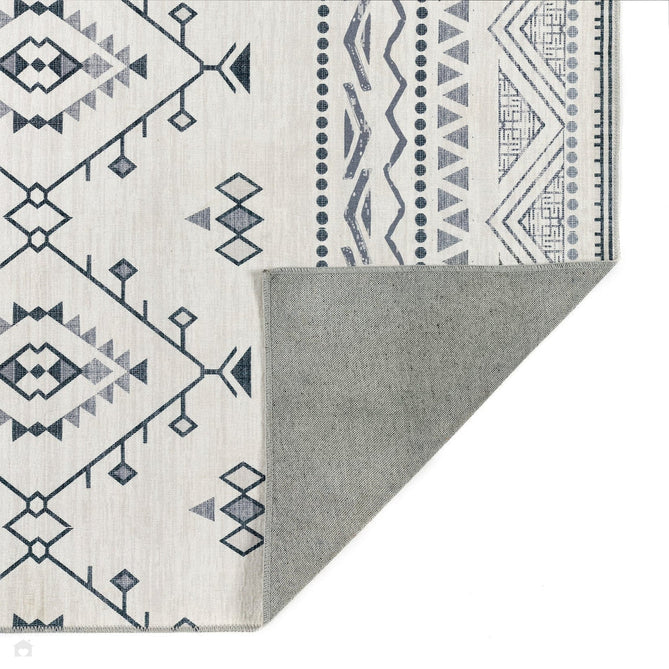 Washable Nomad Flatweave Grey Runner-Origins-Rug Love - The Most Loved Rug Store