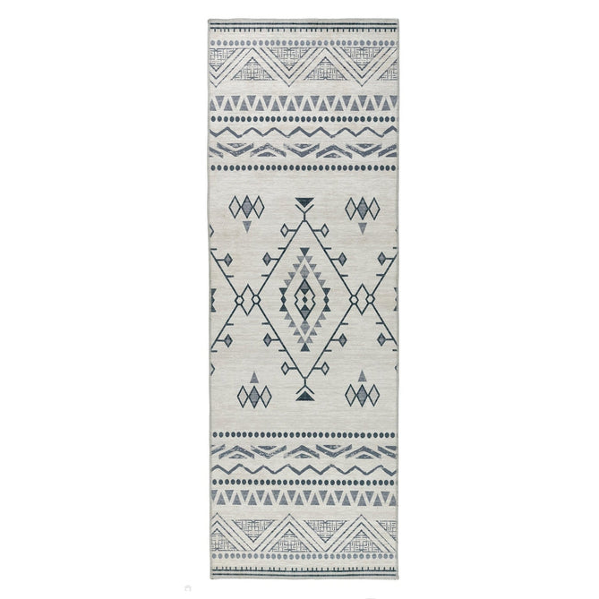 Washable Nomad Flatweave Grey Runner-Origins-Rug Love - The Most Loved Rug Store