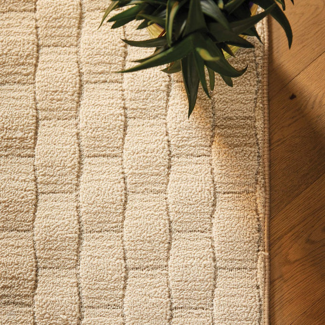 Washable Sculptured Basket Weave Ivory Rug-Origins-Rug Love - The Most Loved Rug Store