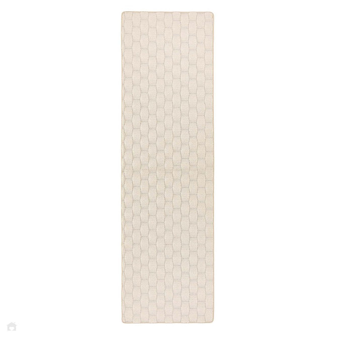 Washable Sculptured Basket Weave Ivory Rug-Origins-Rug Love - The Most Loved Rug Store