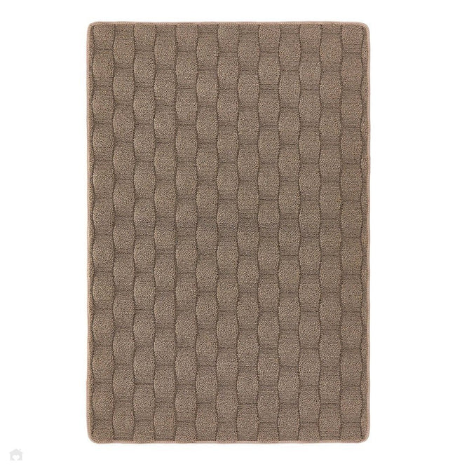 Washable Sculptured Basket Weave Mink Rug-Origins-Rug Love - The Most Loved Rug Store