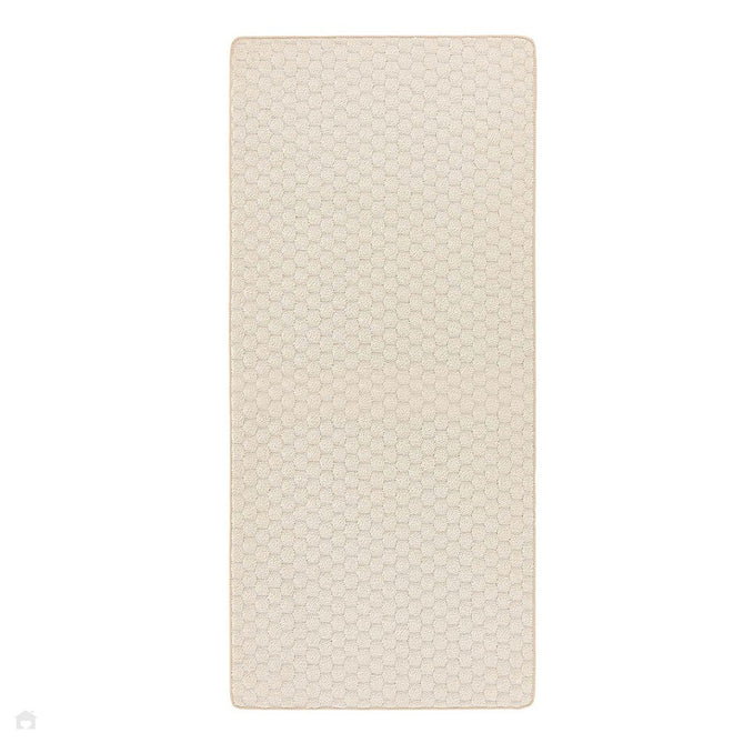 Washable Sculptured Honeycomb Ivory Rug-Origins-Rug Love - The Most Loved Rug Store