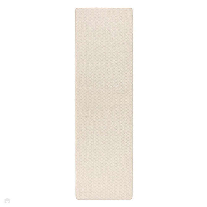 Washable Sculptured Honeycomb Ivory Rug-Origins-Rug Love - The Most Loved Rug Store