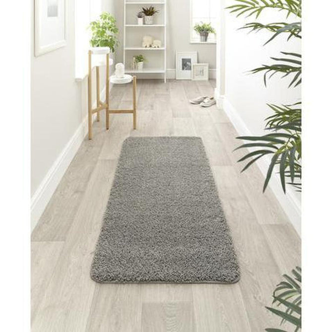 Washable Shaggy Ghost Grey Rug-Origins-Rug Love - The Most Loved Rug Store