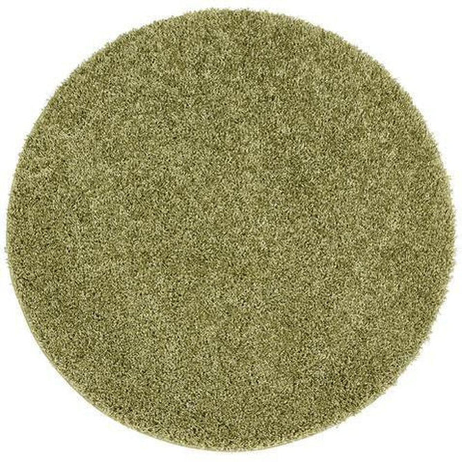 Washable Shaggy Olive Round Rug-Origins-Rug Love - The Most Loved Rug Store