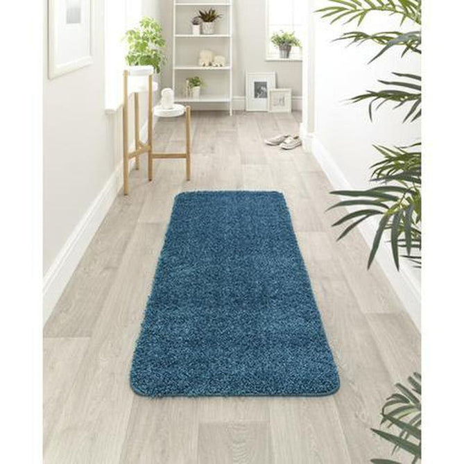 Washable Shaggy Teal Rug-Origins-Rug Love - The Most Loved Rug Store