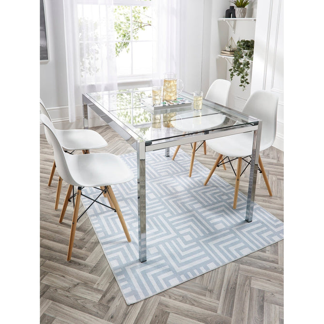 Washable Soho Flatweave Grey Rug-Origins-Rug Love - The Most Loved Rug Store