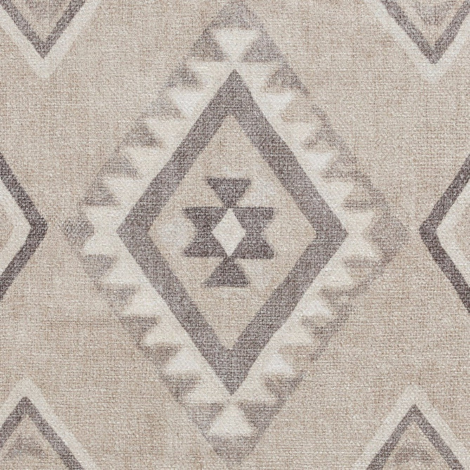 Washable Whisper H1066 Modern Abstract Textured Soft-Touch Printed Polyester Flatweave Beige Rug-Think Rugs-Rug Love - The Most Loved Rug Store