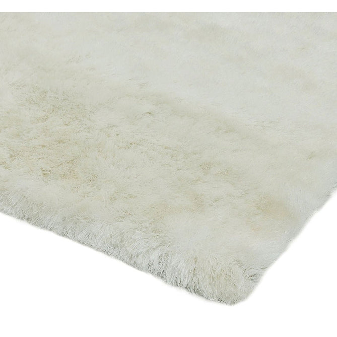 Whisper Super-Soft Fine Yarn Silky Shimmer Polyester Plain Shaggy Ivory Rug-Asiatic Carpets-Rug Love - The Most Loved Rug Store