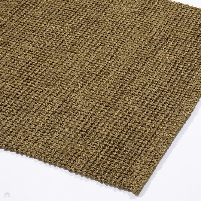 Whitefield Plain Hand-Woven Jute Flatweave Boucle Olive Green Rug-Esselle Rugs-Rug Love - The Most Loved Rug Store