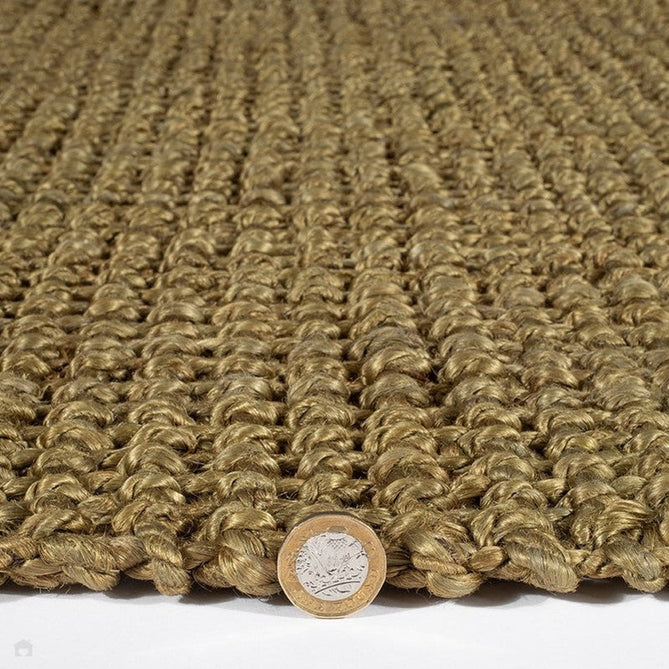 Whitefield Plain Hand-Woven Jute Flatweave Boucle Olive Green Rug-Esselle Rugs-Rug Love - The Most Loved Rug Store