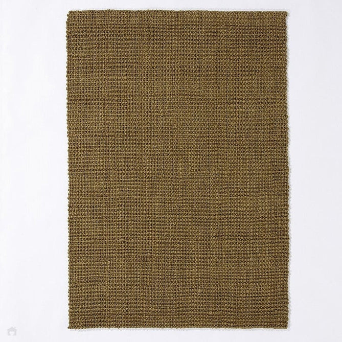 Whitefield Plain Hand-Woven Jute Flatweave Boucle Olive Green Rug-Esselle Rugs-Rug Love - The Most Loved Rug Store