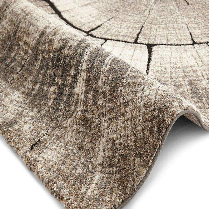 Woodland 2086 Modern Abstract Tree Trunk Beige Rug-Think Rugs-Rug Love - The Most Loved Rug Store