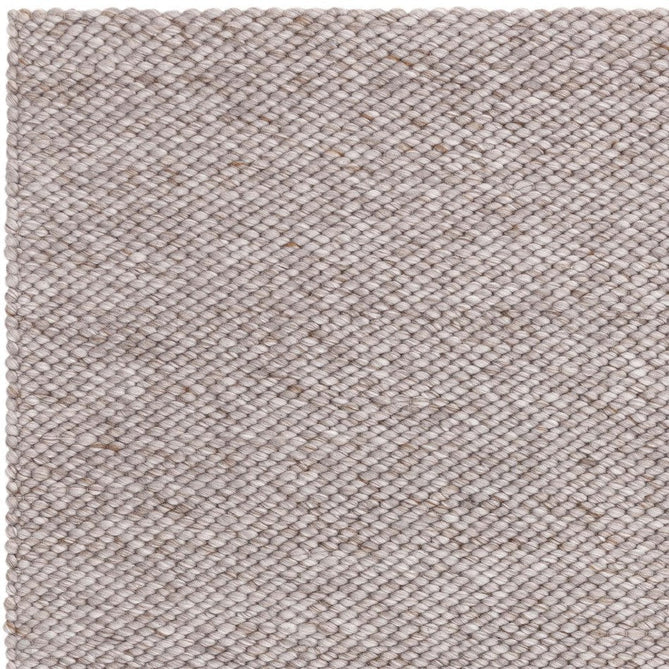 Zander Modern Plain Hand-Woven Heavy-Weight Chunky Textured Weave Space-Dyed Wool Mix Flatweave Charcoal Grey Rug-Asiatic Carpets-Rug Love - The Most Loved Rug Store