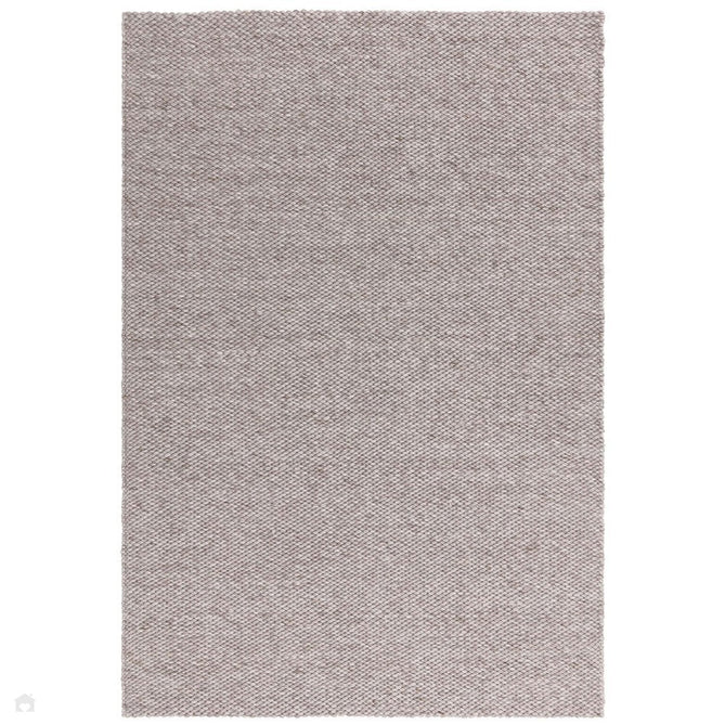 Zander Modern Plain Hand-Woven Heavy-Weight Chunky Textured Weave Space-Dyed Wool Mix Flatweave Charcoal Grey Rug-Asiatic Carpets-Rug Love - The Most Loved Rug Store